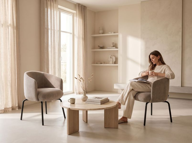 Dining Chair LUNA metal M