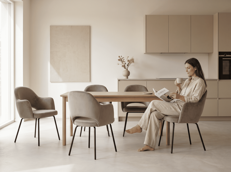 Стілець обідній MILAN metal M som1024 фото